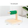 Montessori Wooden Coin Box Textile Drum Educational Toy for Ages 1-3