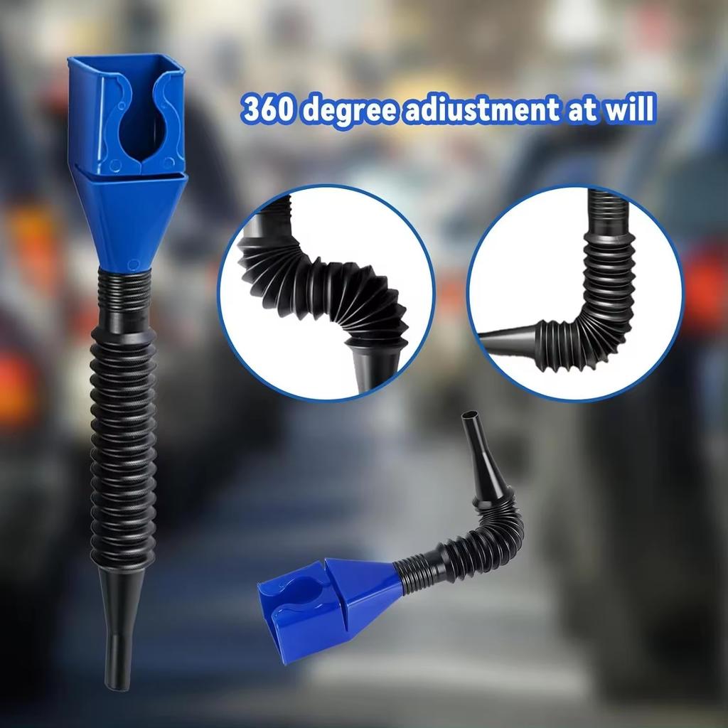 Auto-Tanktrichter, Benzin, faltbar, Motoröl-Trichter, Kunststoff-Trichter, Auto-Motorrad-Tankwerkzeug, Auto-Zubehör