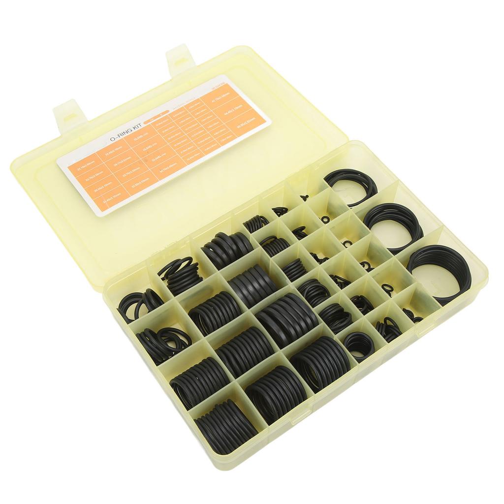396 Pcs Universal O Ring Gasket Kit Gland 3702 AC Assortment Rubber O Ring Set for Carter E Excavator