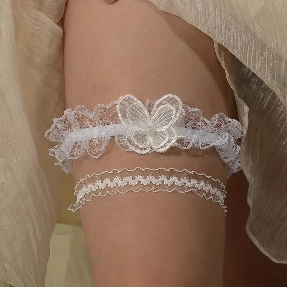 Women's Garter Belt Bridal Lace Garter Lace Leg Ring New Women Thigh Garter  Women Girls