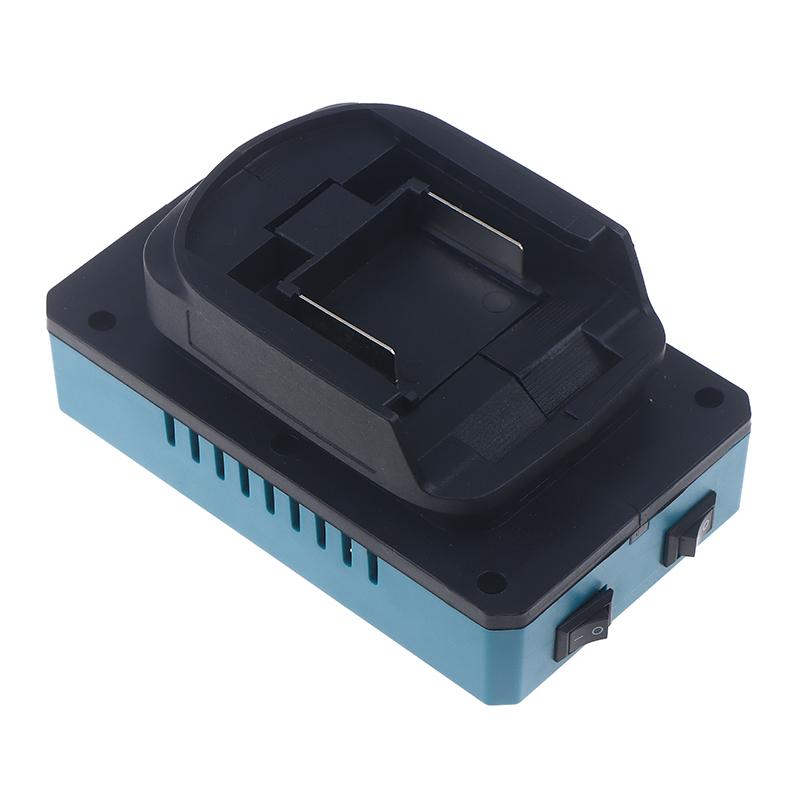1Pcs Dc21V To 220V Ac Converter Lithium Battery Inverter Portable Power Supply For Outdoor Activities With Dual Usb Ports