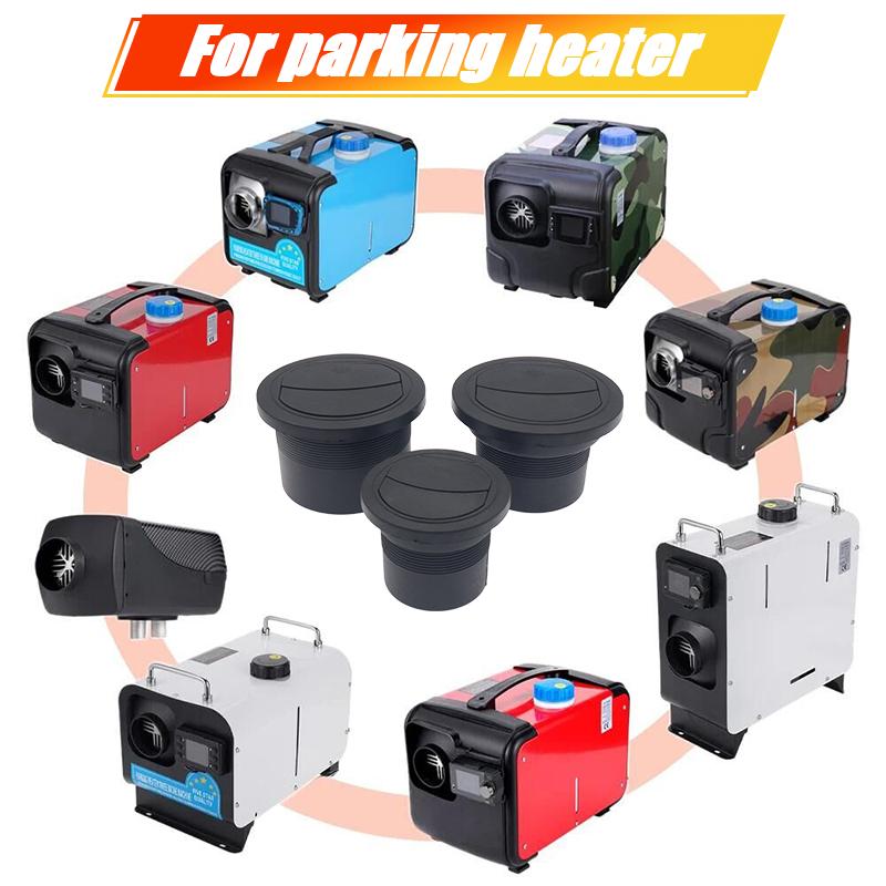 42/60/75/90mm Parking Diesel Heater Warm Air Vent Duct Pipe Outlet Rotatable Exhaust Joiner Connectorr For Car Truck VAN Camper