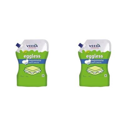 VEEBA Eierlose Mayonnaise Chef's Special, 700 g (2er-Pack)