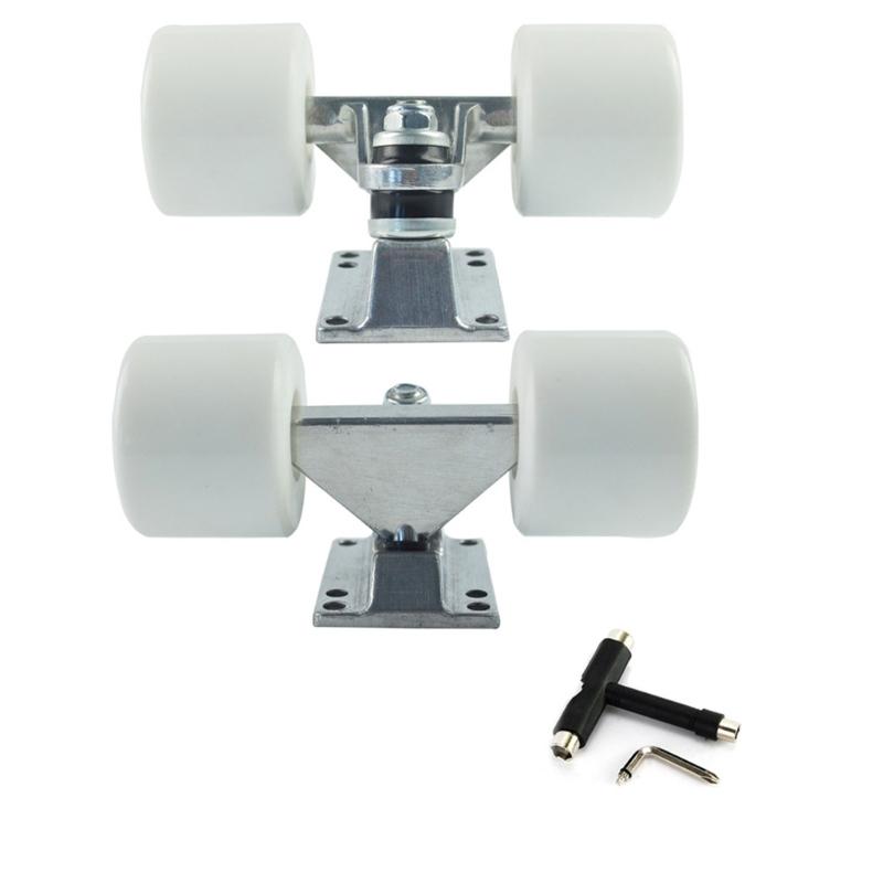 Skateboards Truck and PU Wheel Skateboards Wheel Bracket Professional Bridge Skate Board Bracket Wheel Sturdys Base