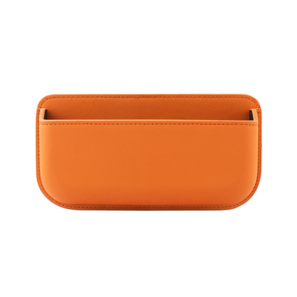 

Large Capacity Car Side Pocket Wear-Resistant Vehicle Storage Box Car Seat Gap оранжевый