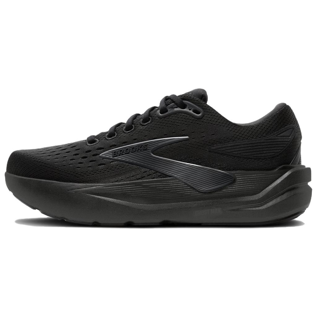 Brooks Ghost Max 3 Bequeme Weiche Stützende Ausbalancierte Laufschuhe Herren Sneaker Schwarz 110464-2E-020