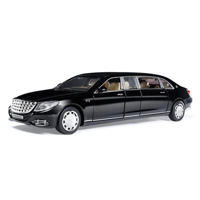1/32 Toy Car BENZ Maybach S650 Extended Edition Metal Toy Alloy Car Diecasts & Toy Vehicles Car Model Light Sound Toys for Children