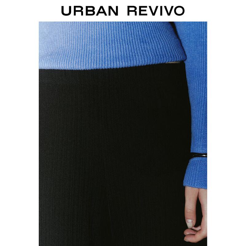 UR 2024 Spring Women's Trendy Casual Draped Flared Pants UWG640005