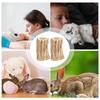 Chinchilla Sticks 2X Wood Bunny Chewing Treats Natural Papaya Pet Teeth Care Supplies Healthy Teeth Grinding Toys For Indoor