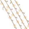 2Meters 1Meter Hollow Out Moon Star Charms Copper Chain Star Chains for Jewelry Making DIY Necklace Bracelet Wholesale Supplies