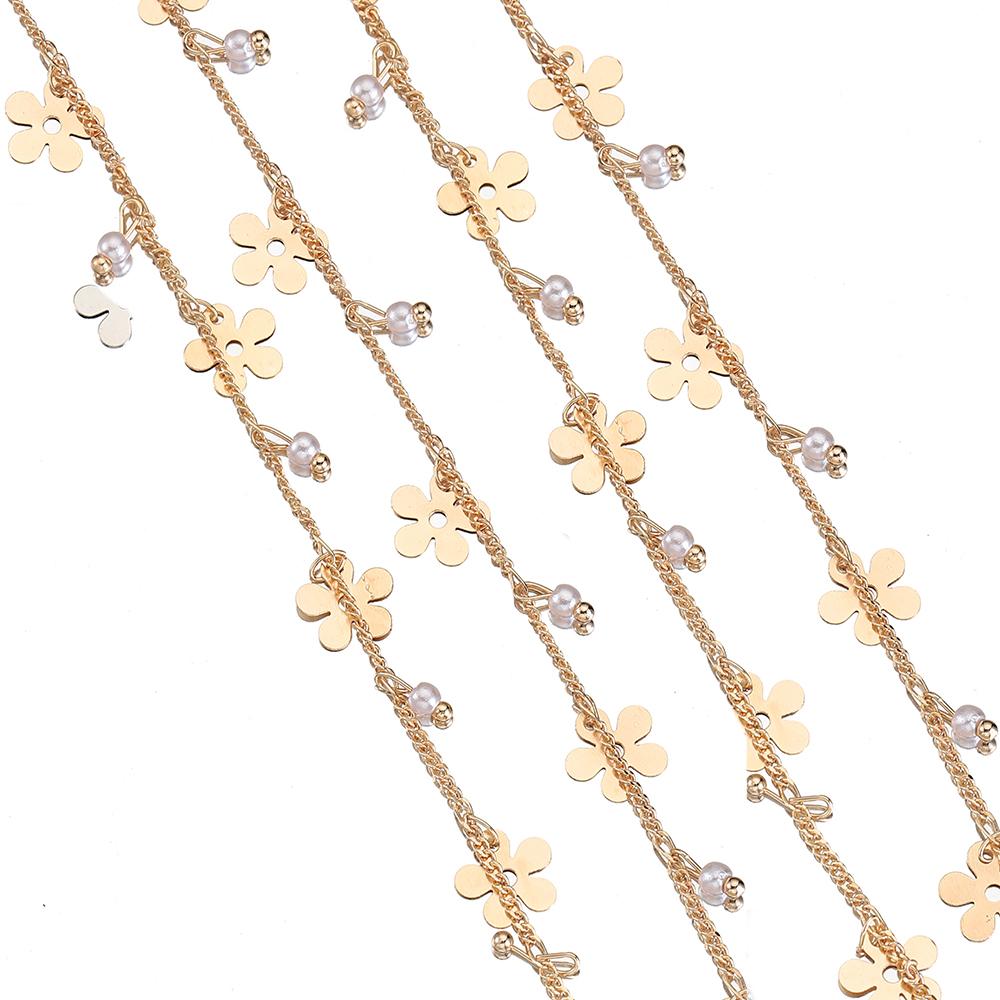 2Meters 1Meter Hollow Out Moon Star Charms Copper Chain Star Chains for Jewelry Making DIY Necklace Bracelet Wholesale Supplies