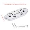 120mm Stainless Steel 316 Boat Flip Up Folding Pull Up Cleat Dock Deck Marine Hardware Line Rope Mooring Cleat Accessorie