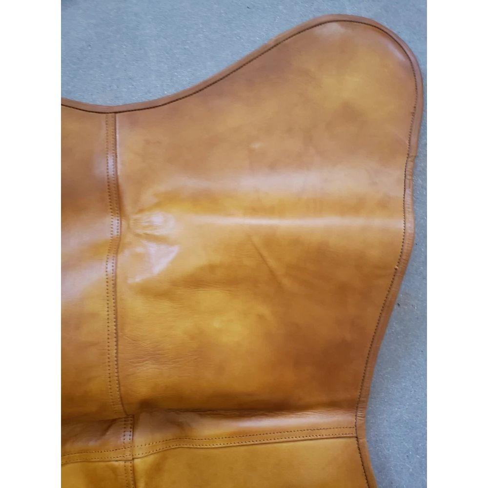 AmeriHome Leather Butterfly Chair Replacement COVER ONLY