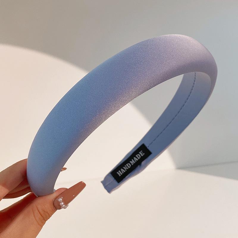2023 Women's High-Grade Sponge Headband: Wide-Edged, High-Top Headdress, Simple Hairpin Style