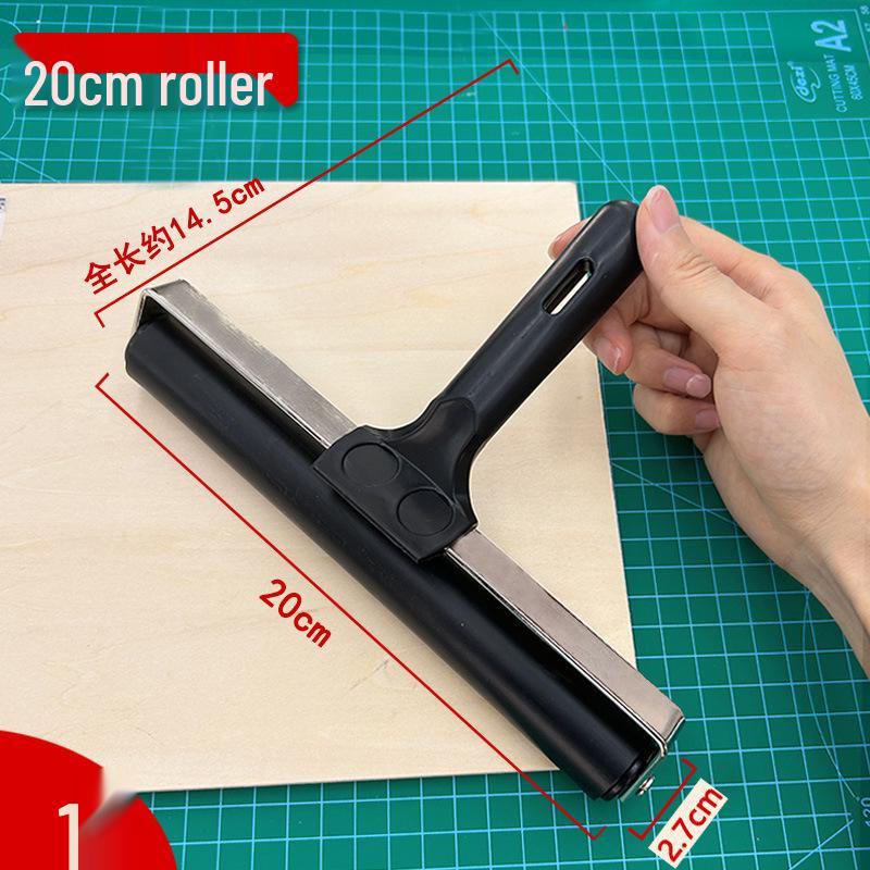Art Rubber Ink Roller Brush 6cm - Printmaking & Painting Tool