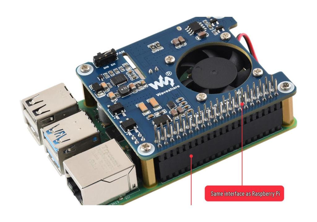 Raspberry Pi 4 Ethernet POE Power Supply Board, 802.3af/at Standards Compatible
