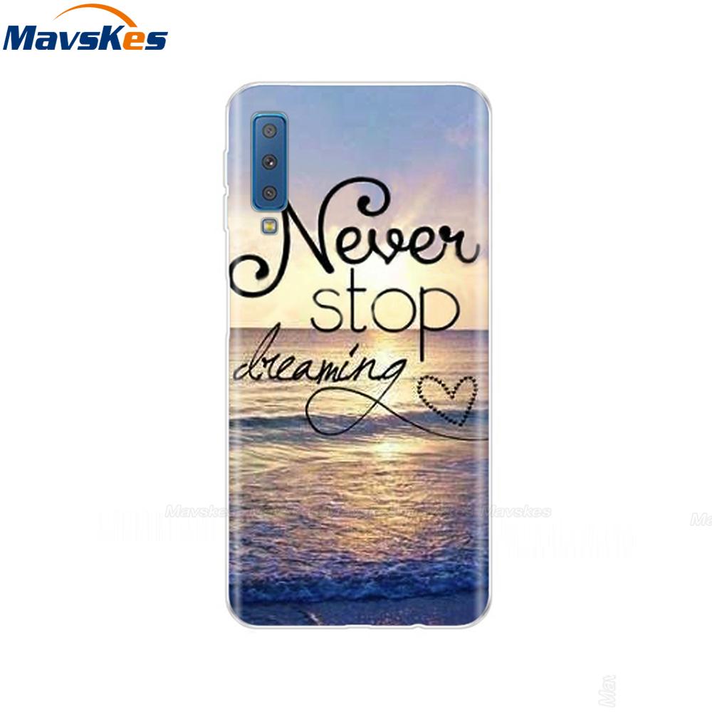 Silicone Cover For Samsung Galaxy A7 2018 Case A750 A750F Case 6.0' TPU Phone case For Samsung A 7 2018 750 750F Fundas Coque
