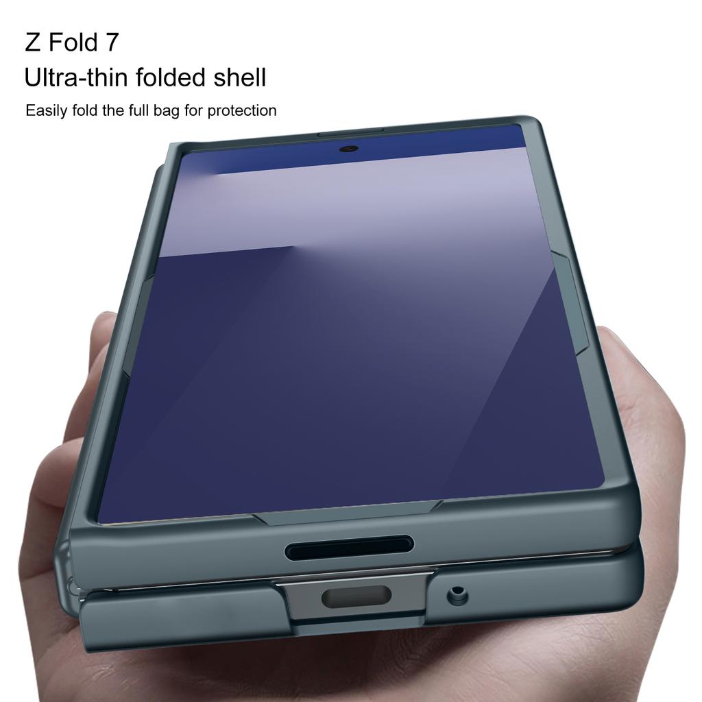 GKK For Samsung Galaxy Z Fold7 5G Case Shockproof Hard PC Folding Phone Cover (No Front Screen Film)