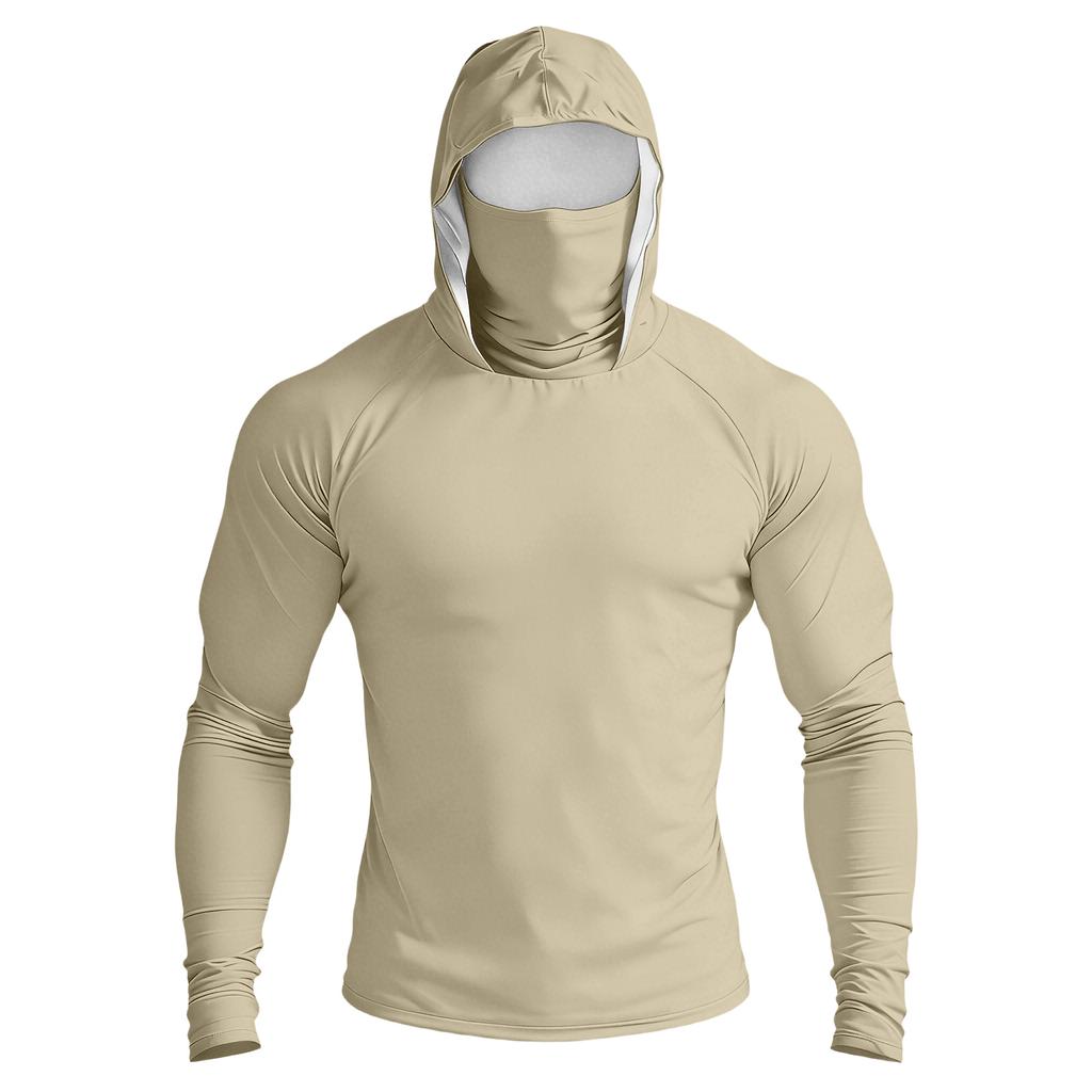 Heren Casual Drop-Shoulder Hoodie met Lange Mouwen