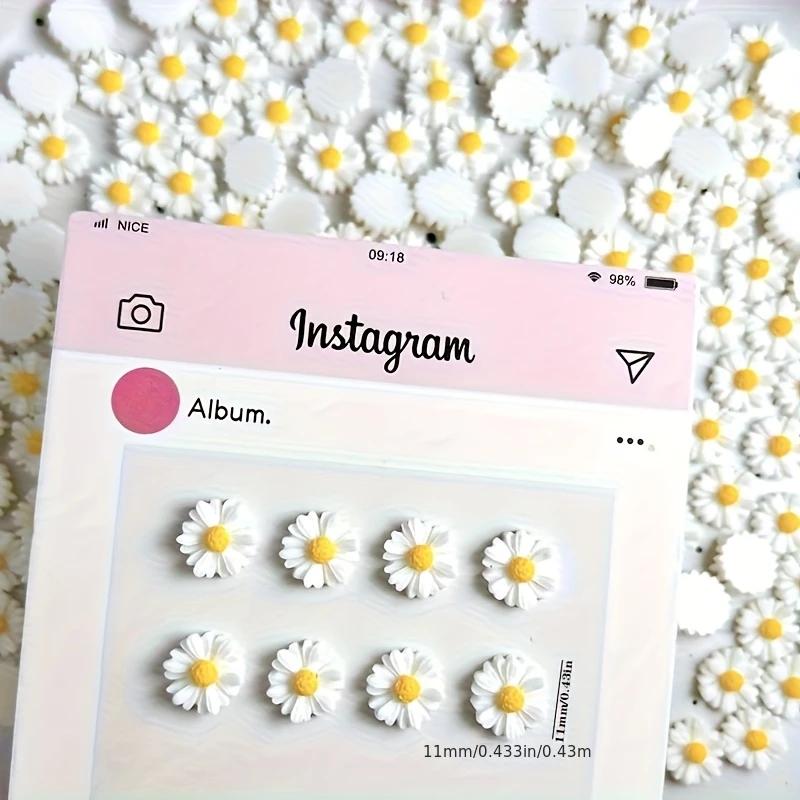 60pcs 3D Resin Flower Nail Charms,Tulip,Lily for Acrylic Nails -Compatible with Gel Polish, Nail Artists & DIY Manicure Supplies