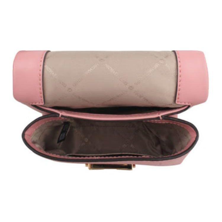 Michael Kors Cece 18 Gold Hardware Polyurethane Shoulder Bag Blush Pink Women Shoulder Bag 35F2G0EC5O-PRIMROSE