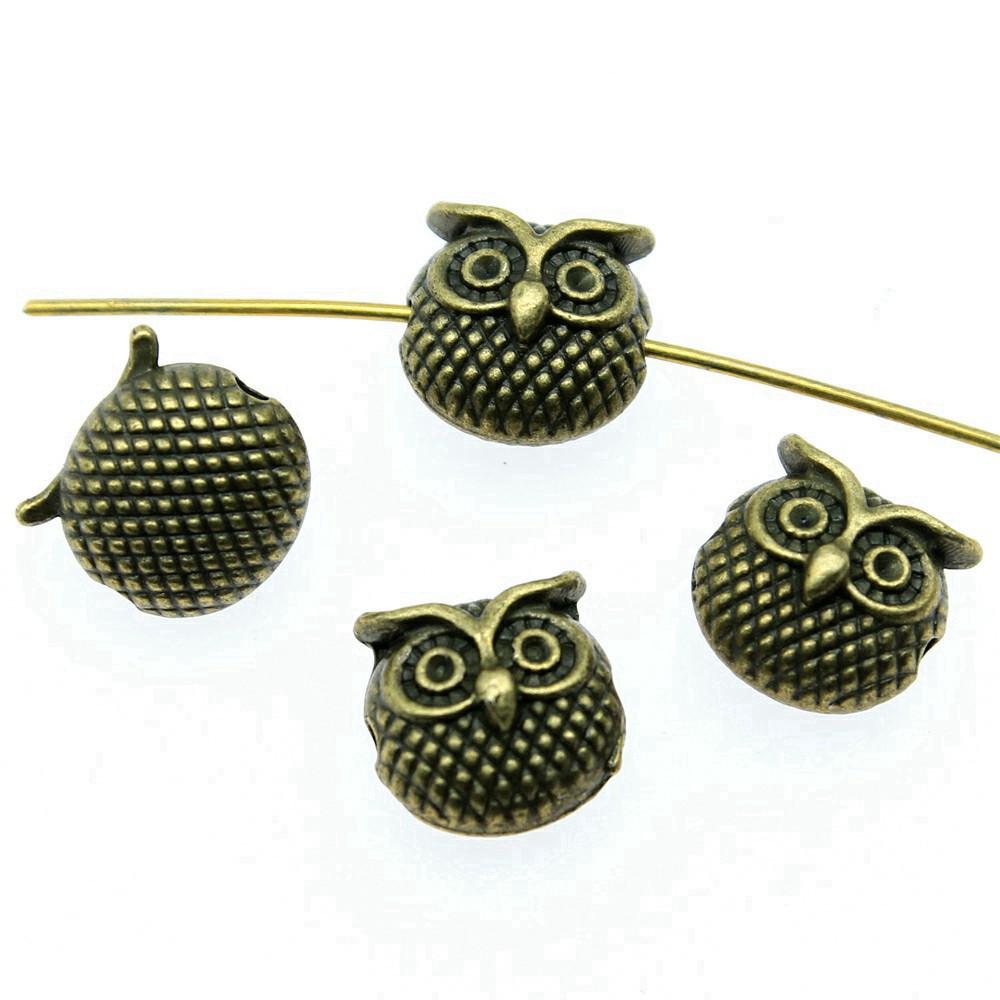 Small Hole Spacer Beads Minimalist Animal Charms For Pet Jewelry Components