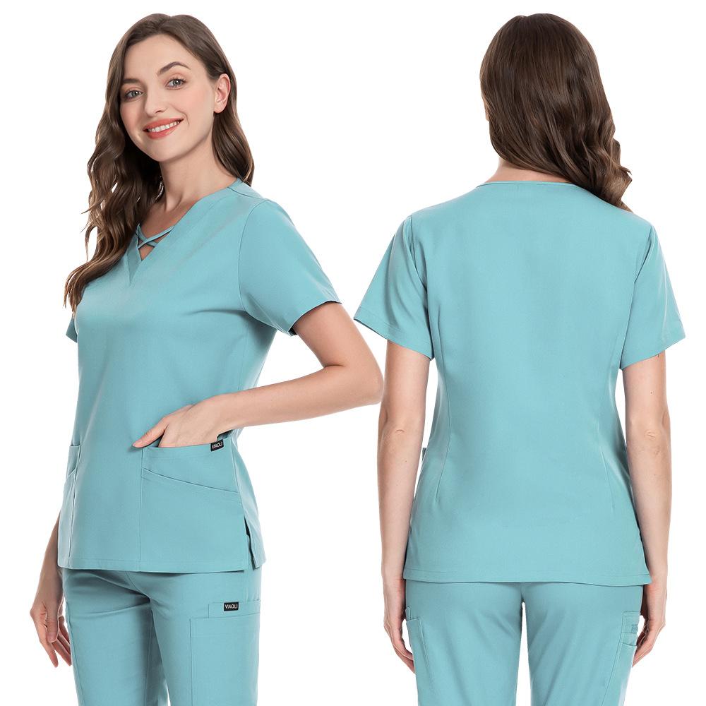 Women'S Handclothes Beauty Salon High Quality Thickened Spa Private Hospital Doctor Nurse Overalls Cleaning Uniform