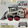 Double E RC Truck Loader 1/14 E594 RC Excavator Remote Control Car Engineering Vehicles Trucks Toys for Boys Children Gift