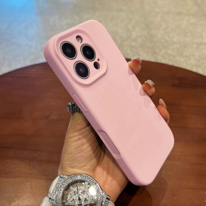 Liquid Silicone Suitable for Apple IPhone 16 Promax Phone Case Soft and Glutinous Anti Fall