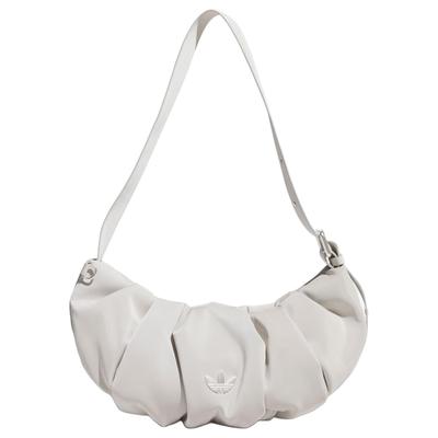 PU Croissant Bag Cloud Bag Shoulder Bag Women's Light Gray Adidas KC1420