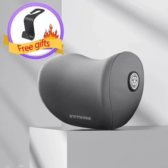 Universal Car Headrest Lumbar Memory Foam Cervical Lumbar Support Car Headrest Backrest Pillow Office Car Interior Accessories