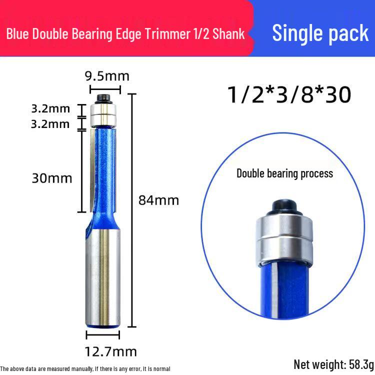 Doppelt gelagerter Kantenfräser Holzbearbeitungsfräser-Set