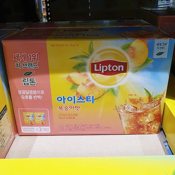 Lipton Pfirsich Eistee Pulvermischung 770g x 2 Stück