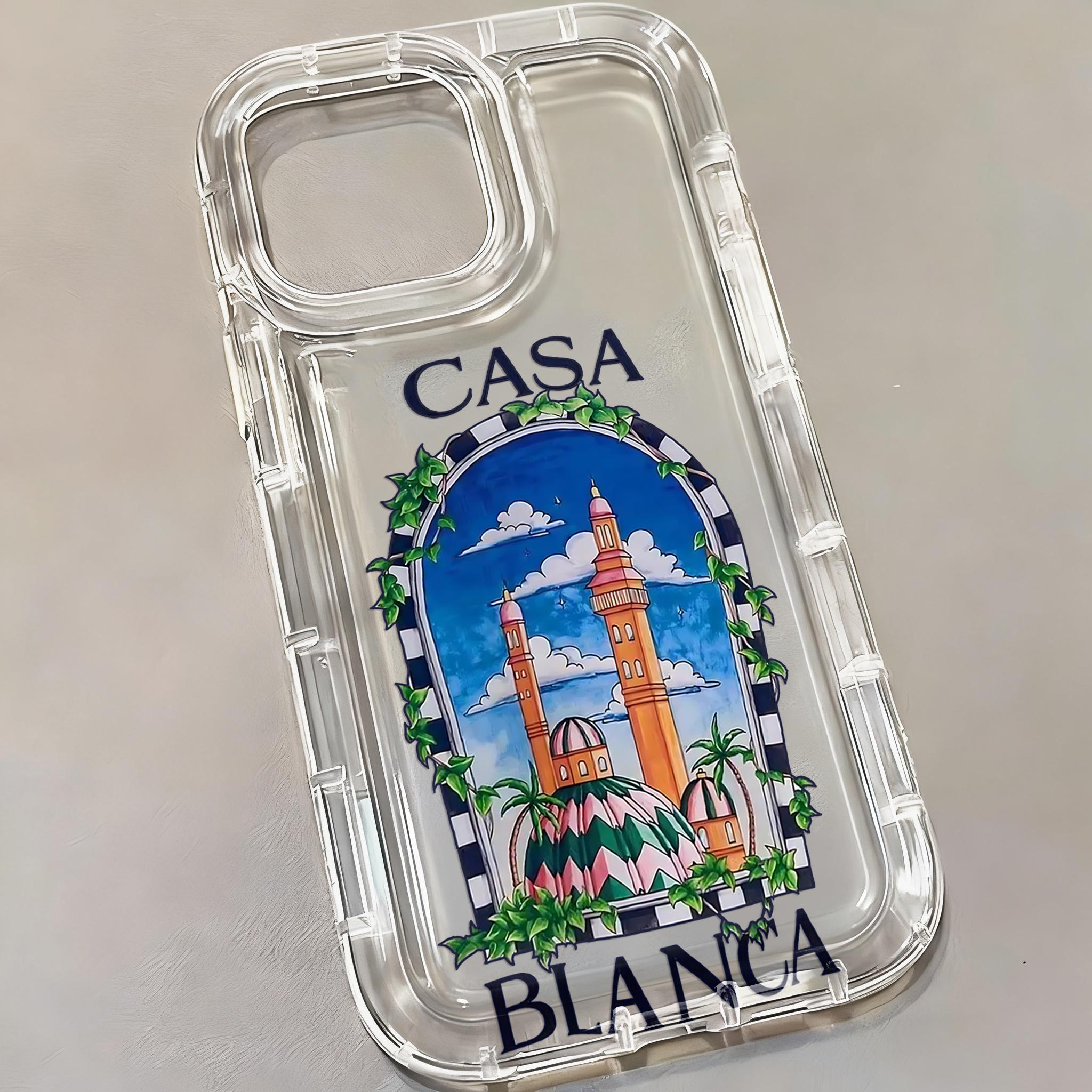 

New Hot Casablanca Phone Case for Samsung Galaxy S25 S24 S23 S22 S21 S20 S10 Note20 Note10 FE Ultra Plus 4G 5G Clear Back Cover Samsung S25 Ultra 5G