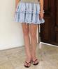 SINOON Double Frill Skirt (Blue)