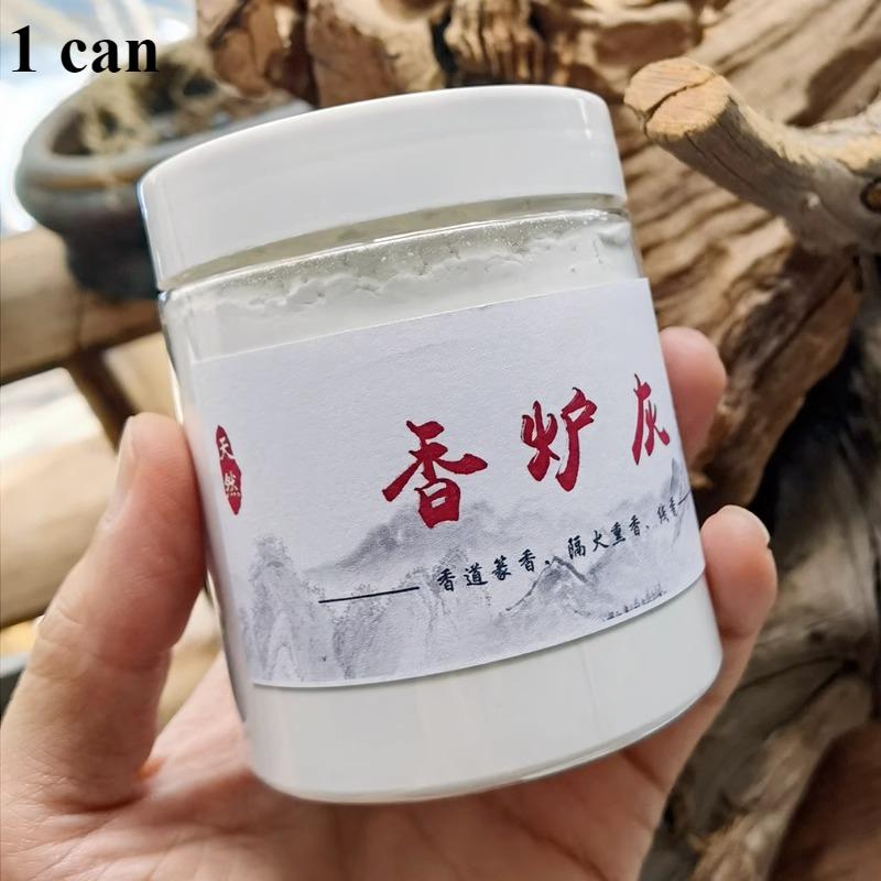 

90 г/Банка Натуральный растительный пепел /Зубной пепел/Рассыпьте его под благовонную палочку/Благовония Лора Чайная церемония и принадлежности для кадильницы one cans