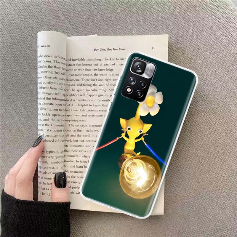 Game Pikmin 4 Phone Case For Redmi Note 13 12 Pro Plus 14 15 Pro 5G 11 11T 11E 11S 10 Pro 10S 9 9S Cover Cell Clear TPU Capa Cas