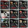 2Pcs Elastic Car Headrest Covers Dust-proof Automobile Pillowcase Auto Headrest Sleeve  Dog Lovers
