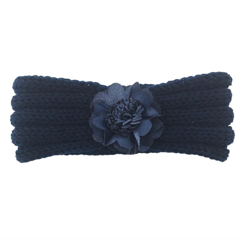 New Baby Hair Accessories Autumn and Winter Warm Headscarf Children's Knitted Headband Hand-woven