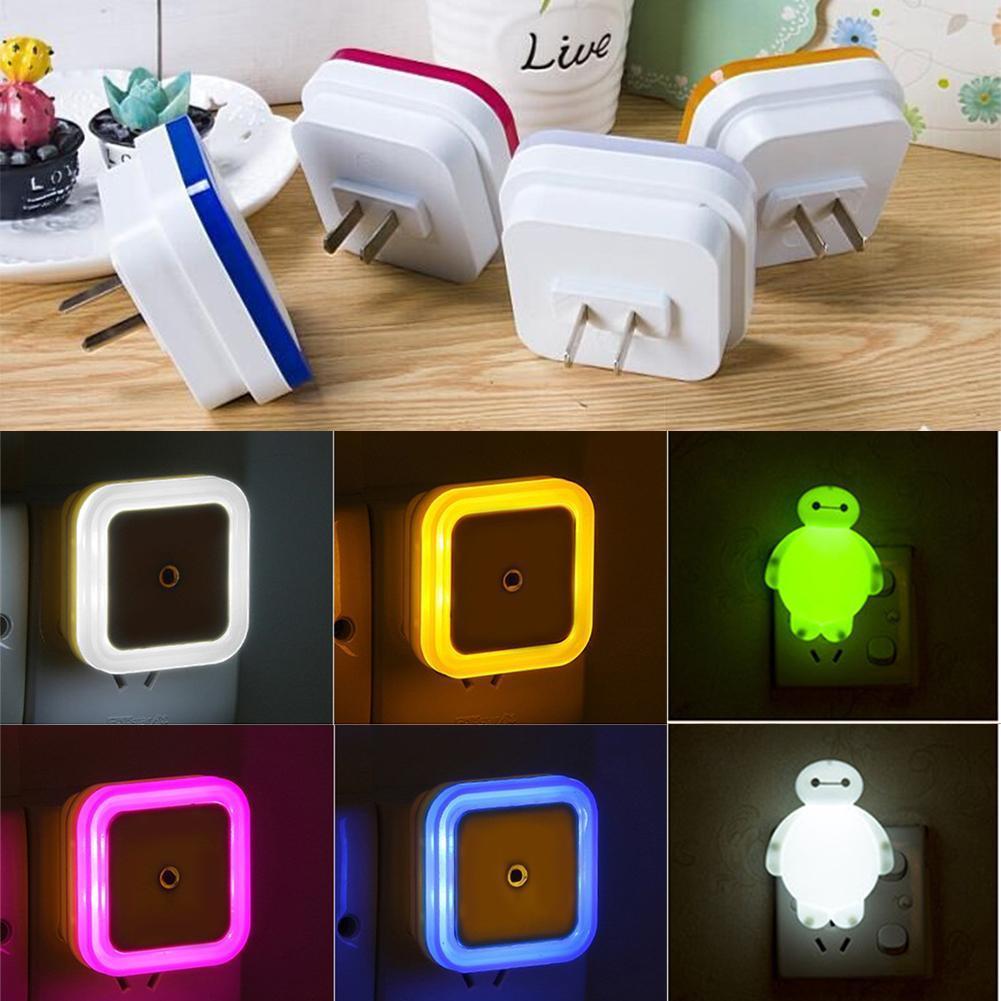 Buy Led Sensor Light Creative Square Automatic Night Light Sense ...