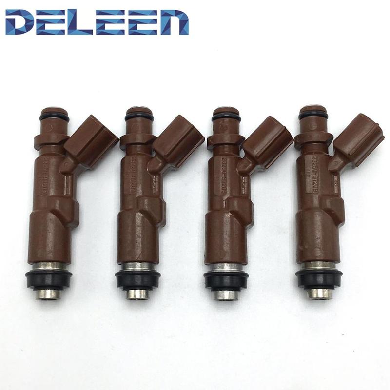 Deleen 4pcs Fuel Injector 23250-97209 23209-97209 For Toyota Car Accessories