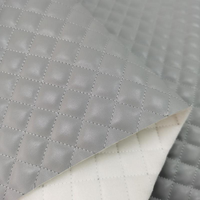 90*140cm Silná houba Umělá PU kůže Látka Vyšívaná DIY Interiér auta Čalounění Čelo postele Nábytek Materiál na tašky na boty