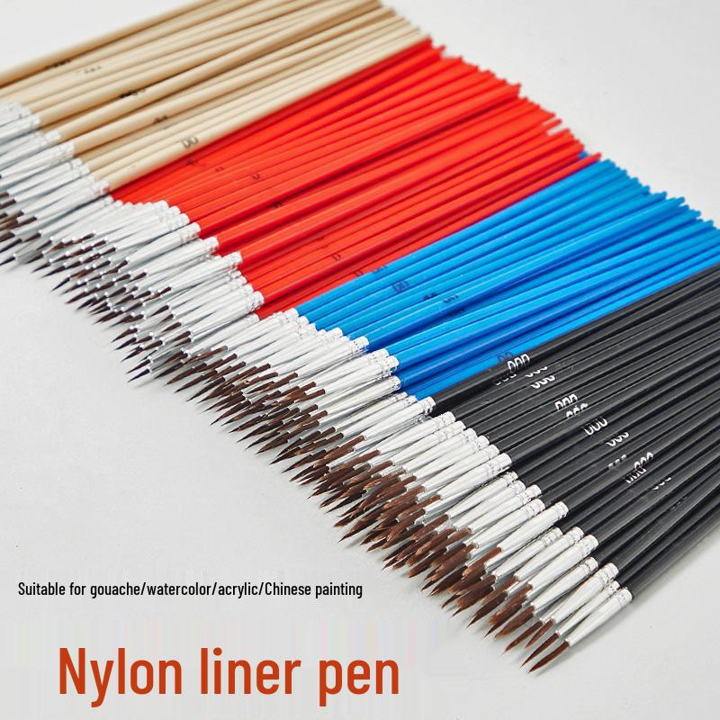 Digital Oil Painting & Coloring Brush Set for Acrylic, Gouache, and Kindergarten Use