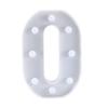 22cm LED Letter & Number Lights for Events - Perfect for Birthdays & Proposals.