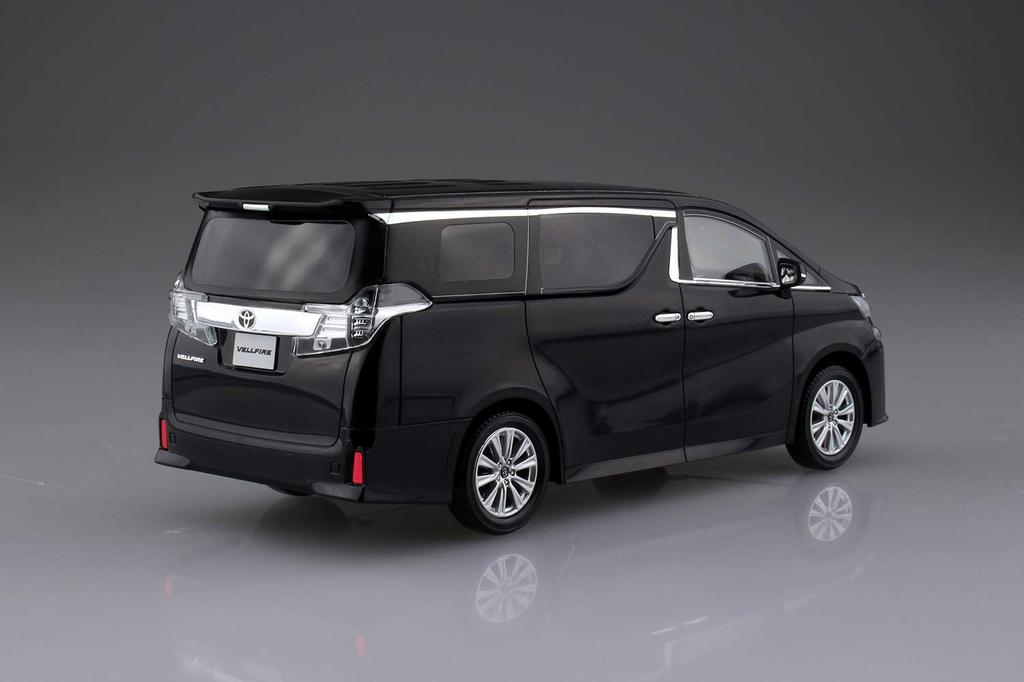 Aoshima Bunka Kyozai The Snap Kit Series Toyota Vellfire Black Plastic Model Kit 04B Co., Ltd. (AOSHIMA) 1/32 Pre-colored