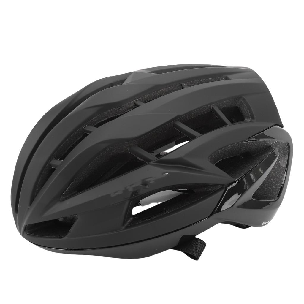 Keel Cycling Helmet for Men and Women EPS PC Lightweight Premium Airflow Unisex Bike Helmet for Road Bikes Matte Black M