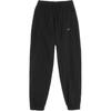 Solid Color Cuffed Mid-Rise Casual Pants Men Bottoms Black DQ6571-010