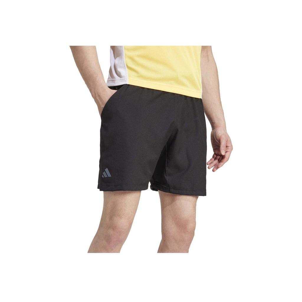 Adidas Logo Print Casual Sports Shorts Men Bottoms Black IW6249