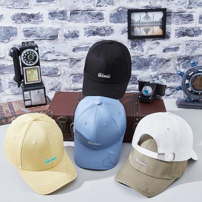 Spring and Summer New Trend Letters Embroidery Golf Baseball Cap Men and Women Outdoor Sun-shading Street Shooting Duck Tongue Cap