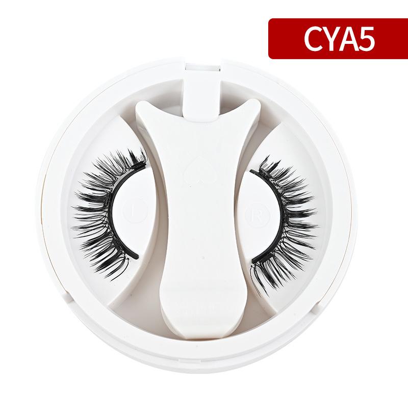 Magnetic Reusable Eyelashes in Glue-Free Portable Case for Beginners